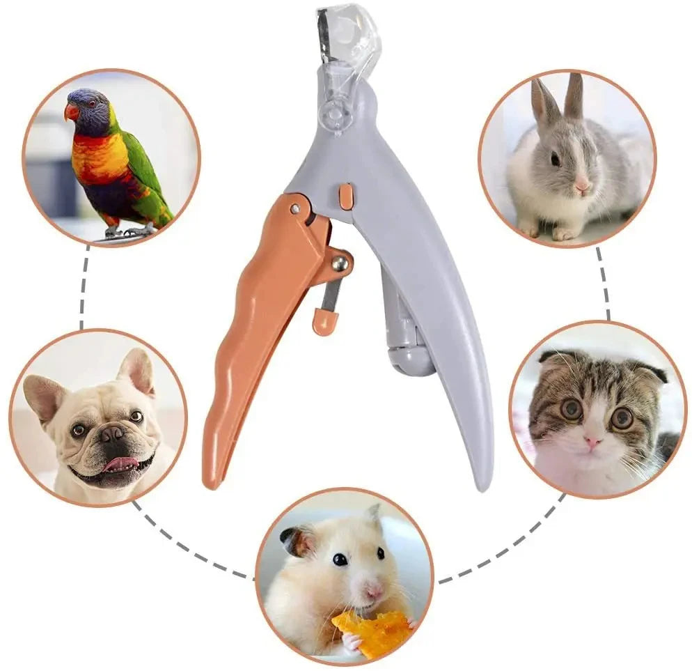 GiftSO PETS IllumiTrim™ Professional LED Pet Nail Clippers | Precision Safety Grooming Tool