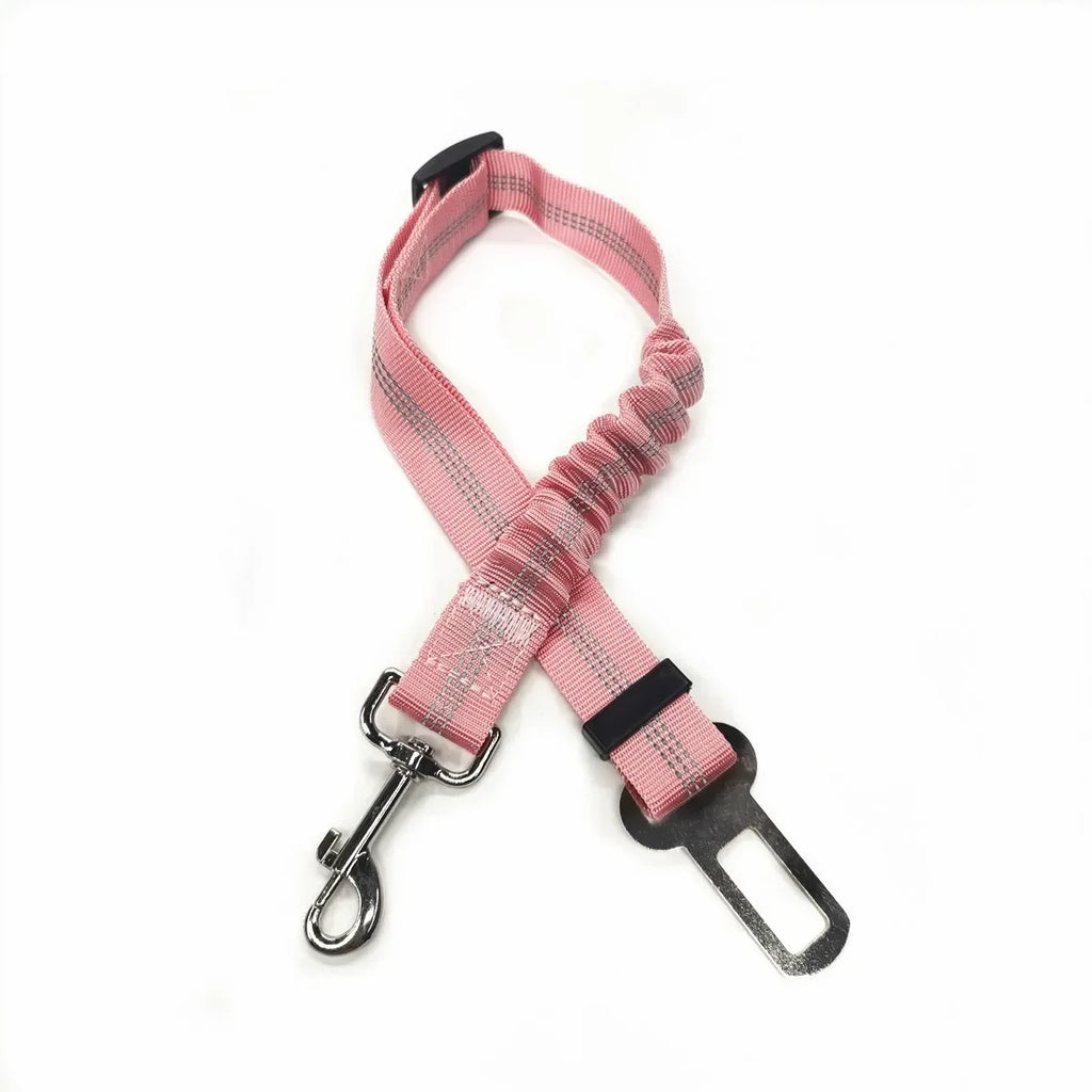 Adjustable Pet Car Seat Belt – Heavy Duty Nylon Dog & Cat Safety Travel Restraint