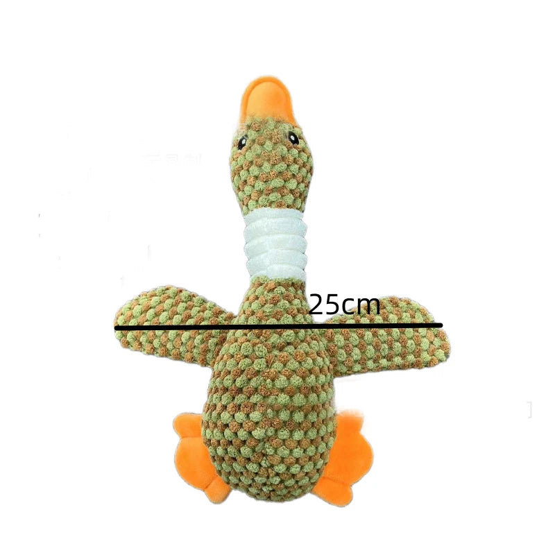 Interactive Plush Toy for Cats and Dogs, Aggressive Chewing, Squeak Doll,,Cats Dogs Interactive Plush Doll Pet Products.Labubo.